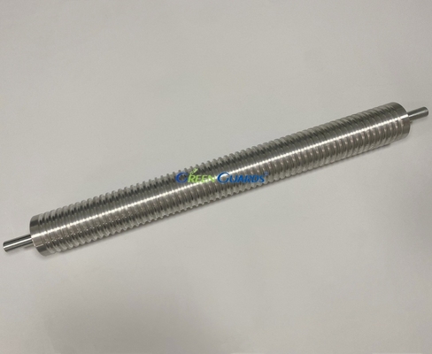 草刈り機のローラー - 狭い溝で加工されたアルミ - 2 1/2 G115-7360