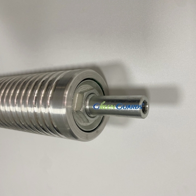 草刈り機のローラー - 狭い溝で加工されたアルミ - 2 1/2 G115-7360