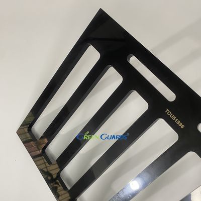 芝刈り機部品 爪ホルダーガード、4爪内側 GTCU51886 John Deere トラクター搭載エアレーターに適合
