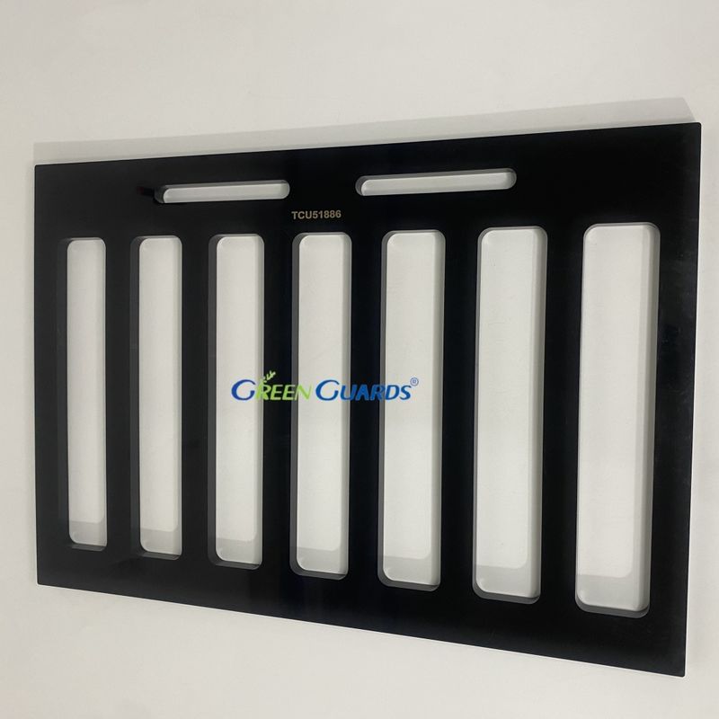 芝刈り機部品 爪ホルダーガード、4爪内側 GTCU51886 John Deere トラクター搭載エアレーターに適合